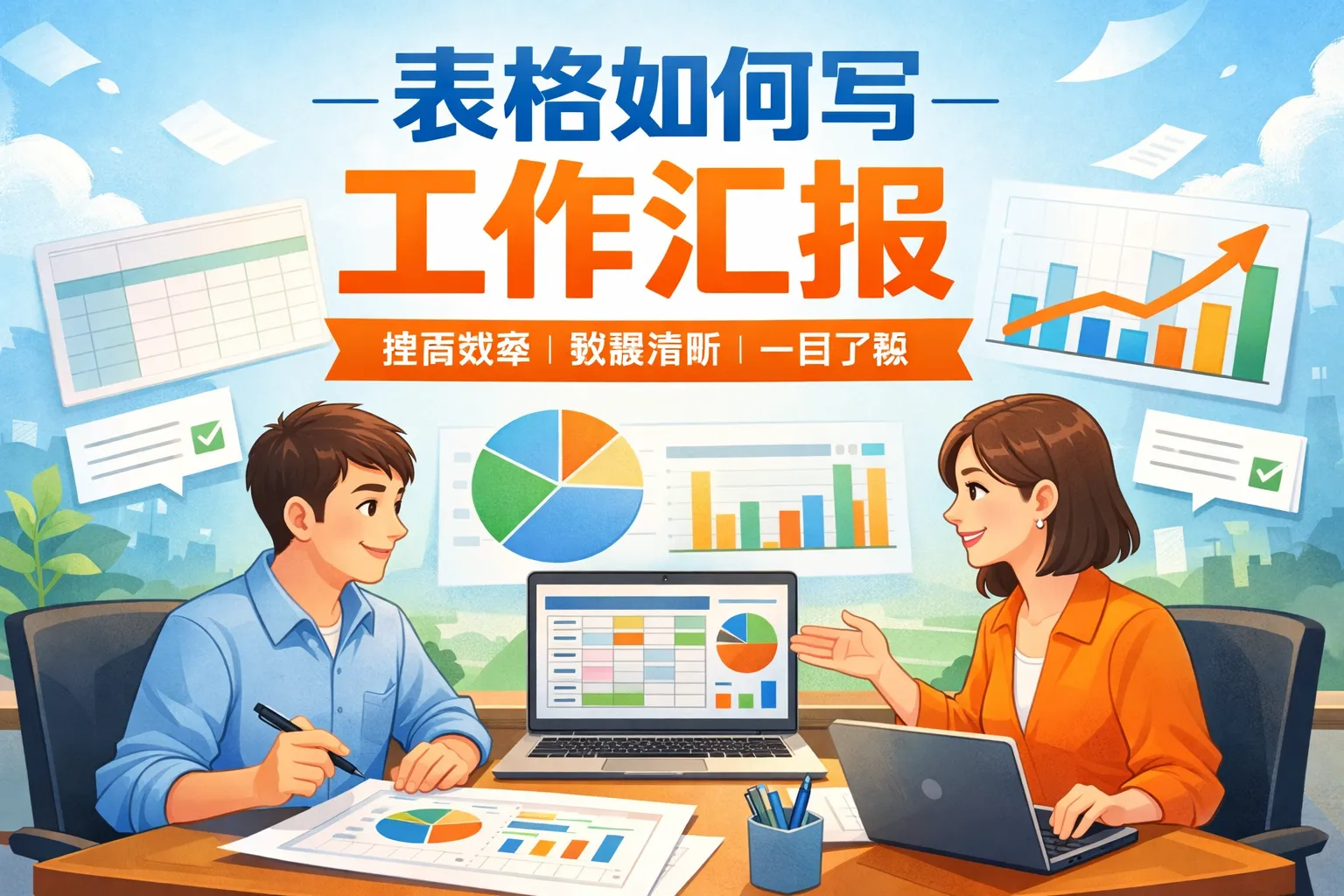 表格如何写工作汇报