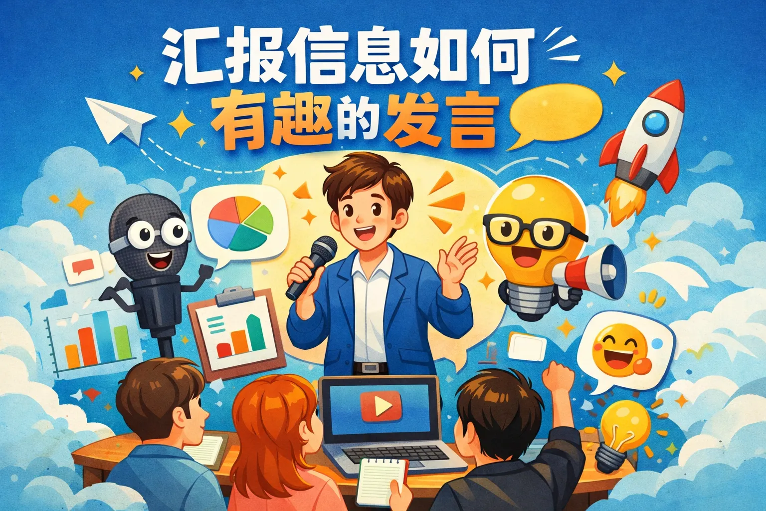 汇报信息如何有趣的发言