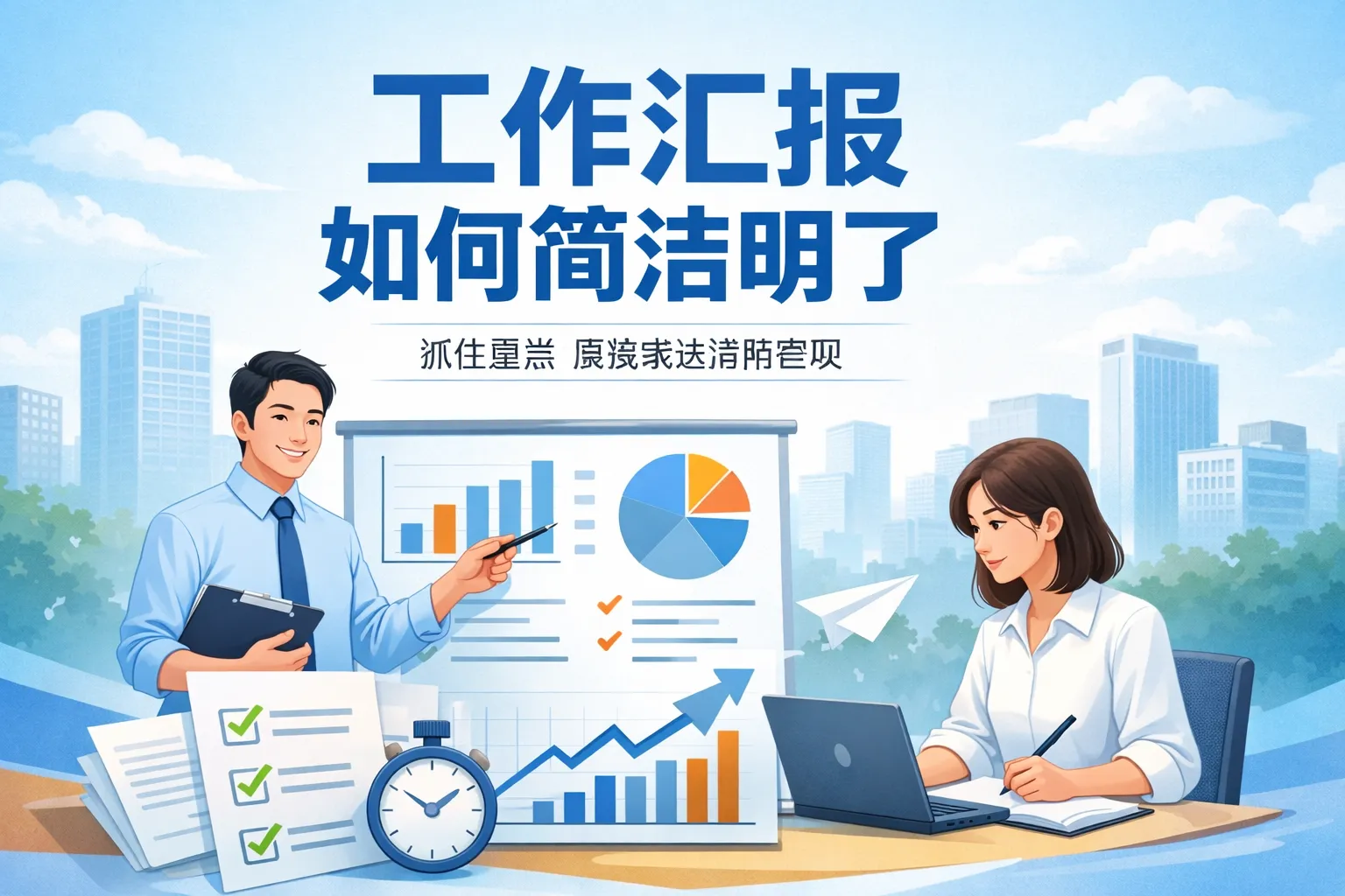 工作汇报如何简洁明了