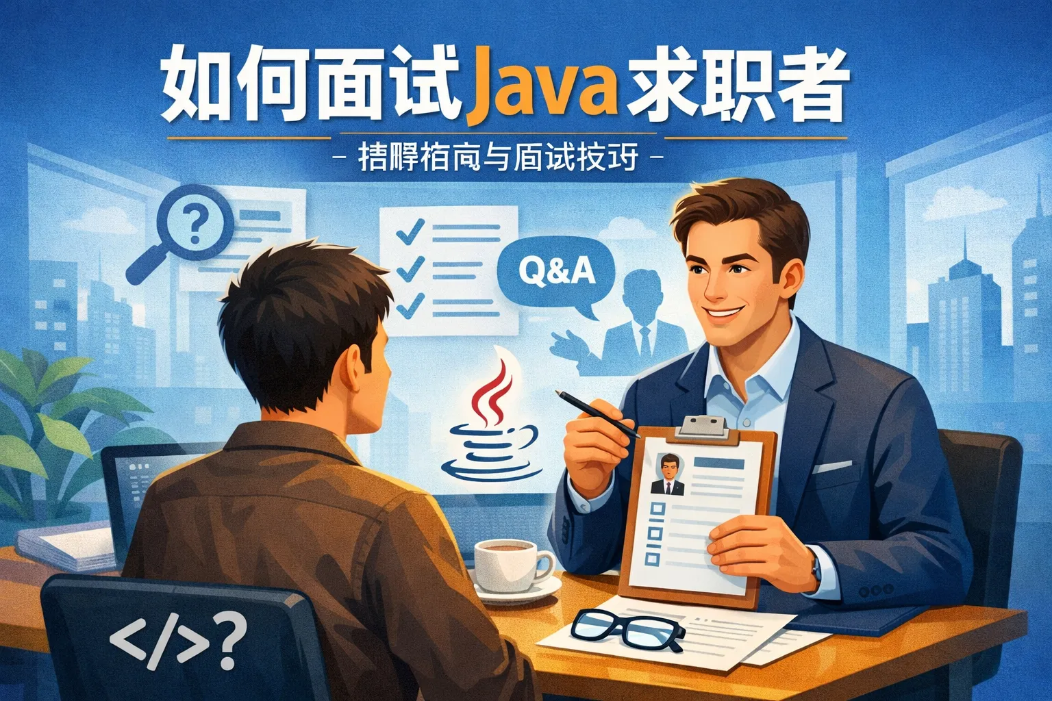 如何面试java求职者
