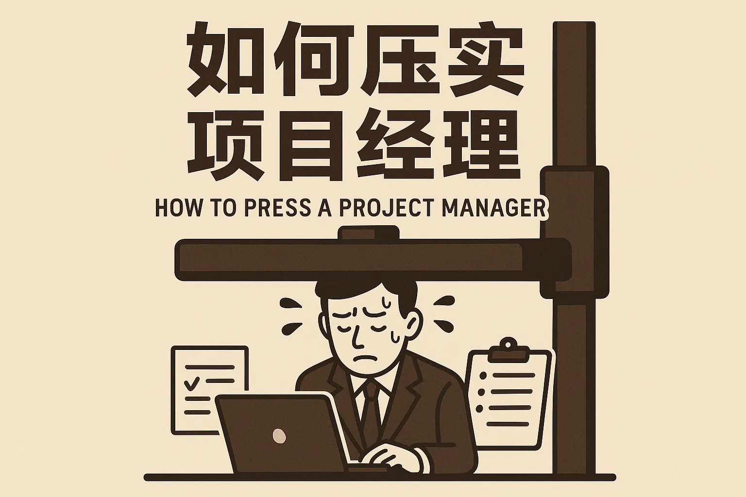 如何压实项目经理