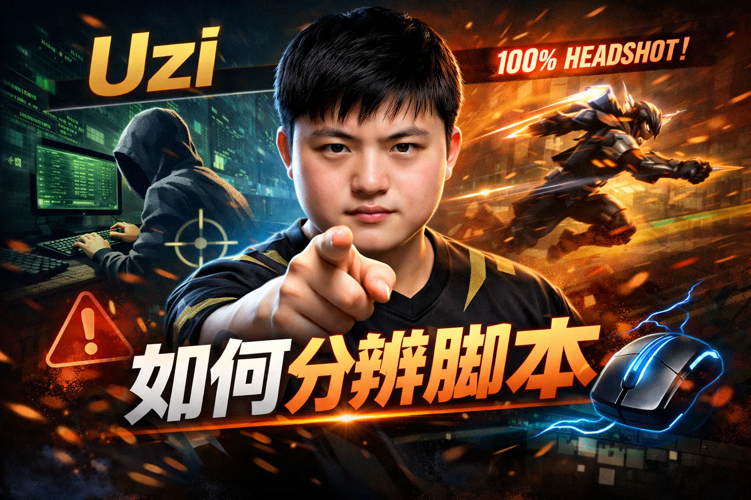 uzi如何分辨脚本