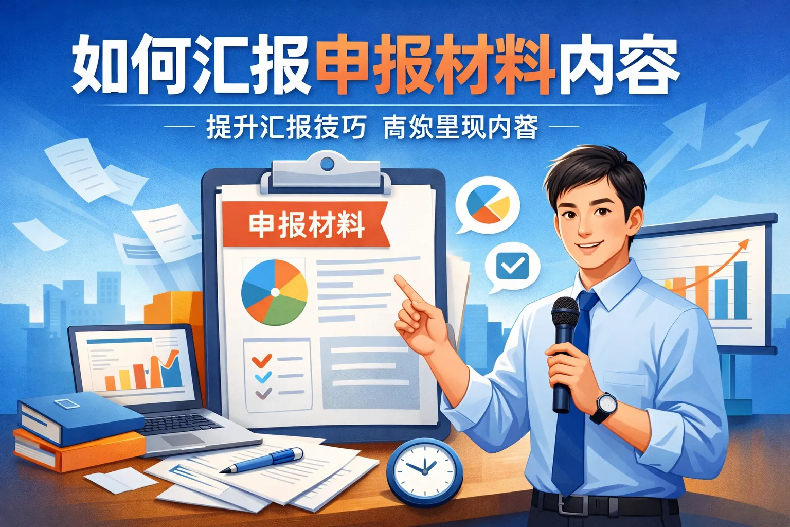 如何汇报申报材料内容
