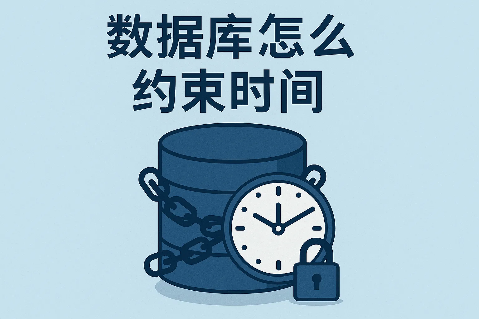 数据库怎么约束时间