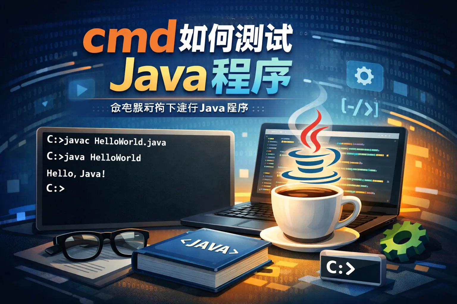 cmd如何测试java程序