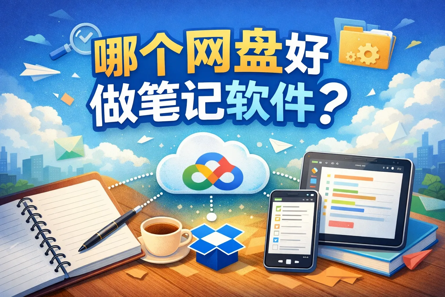 哪个网盘好做笔记软件