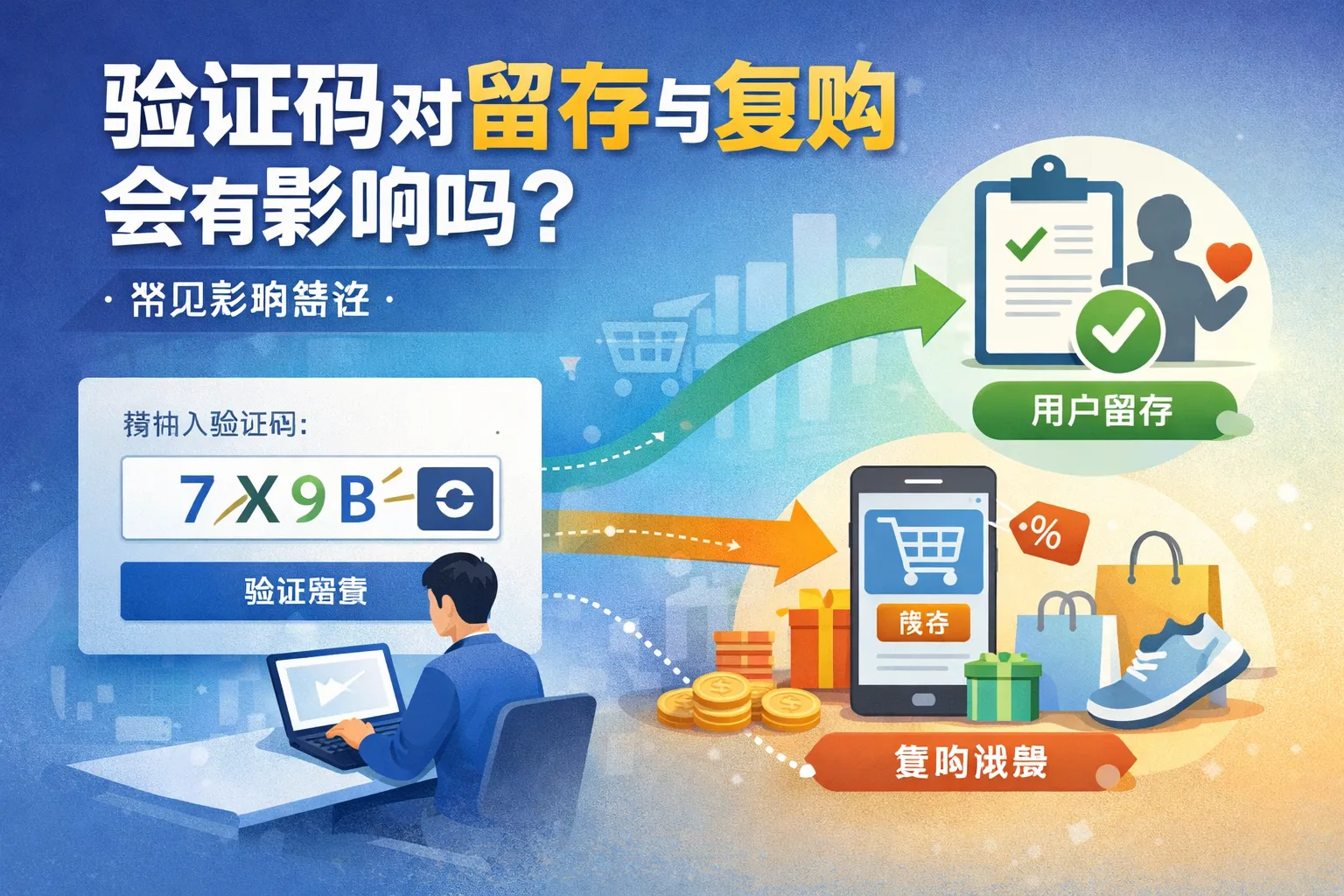 验证码对留存与复购会有影响吗?常见影响路径