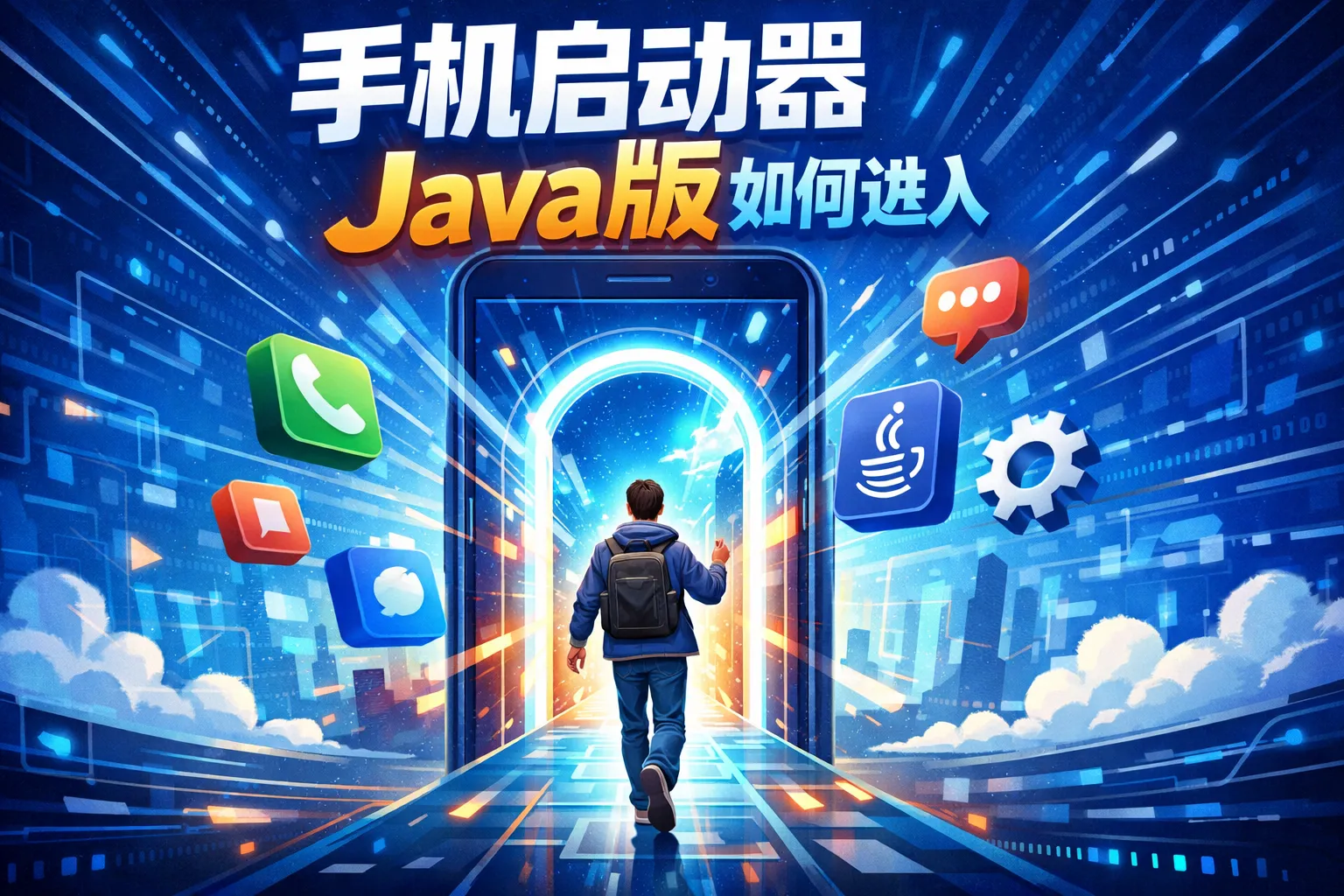 手机启动器java版如何进入