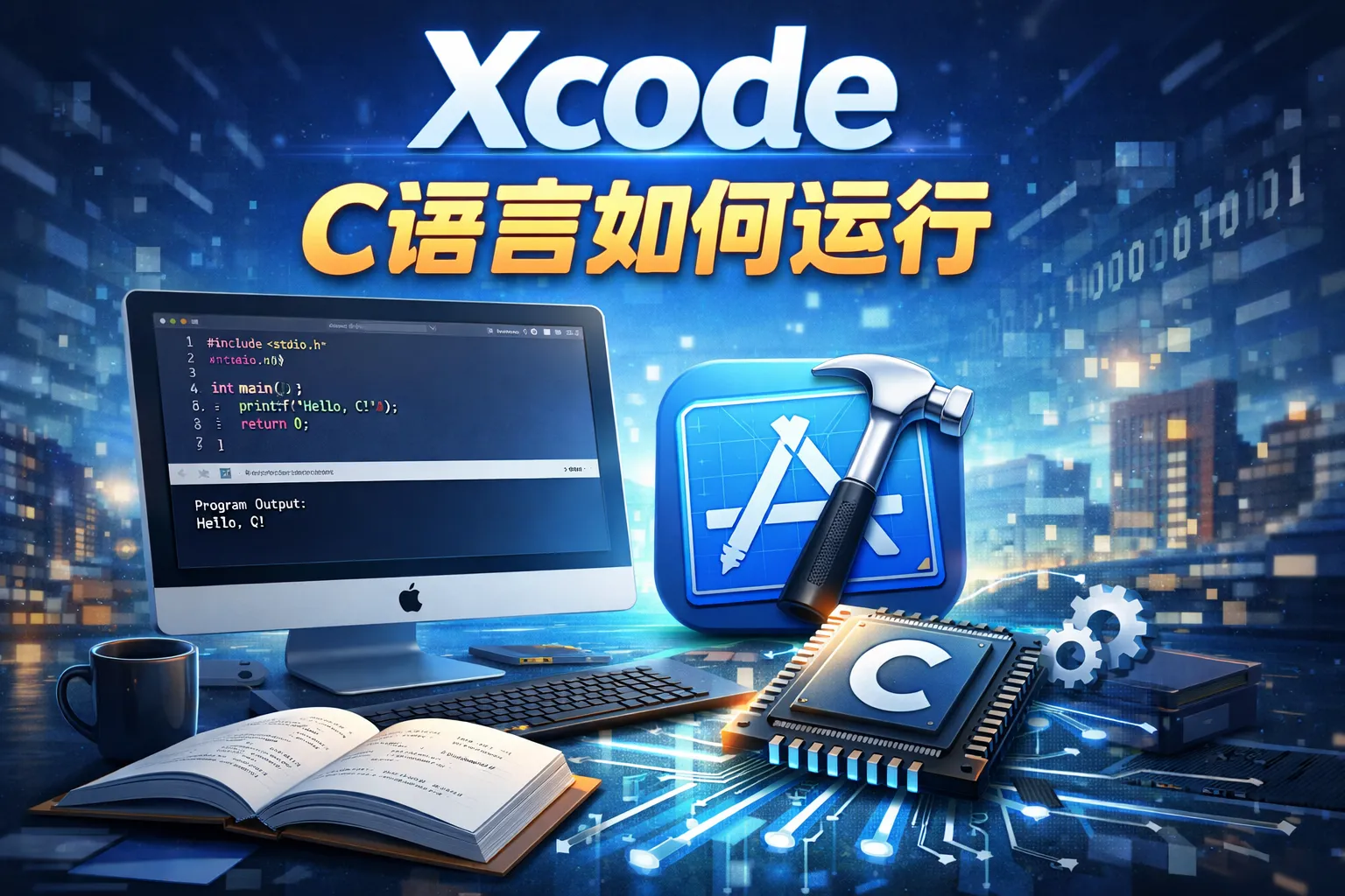 xcode c语言如何运行