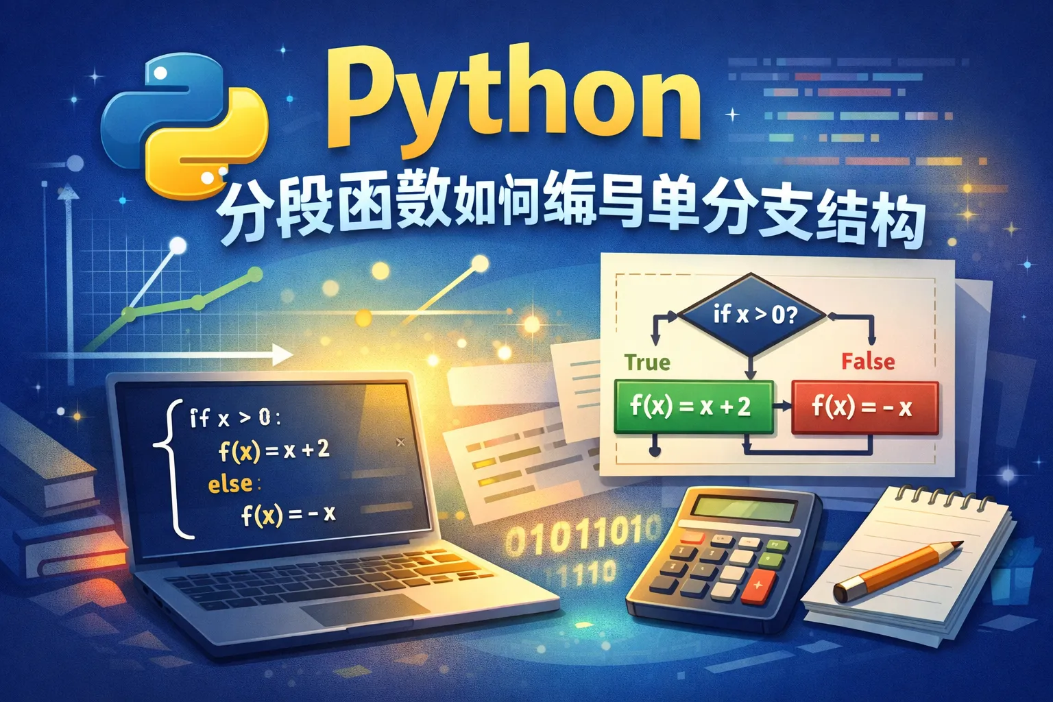 python分段函数如何编写单分支结构