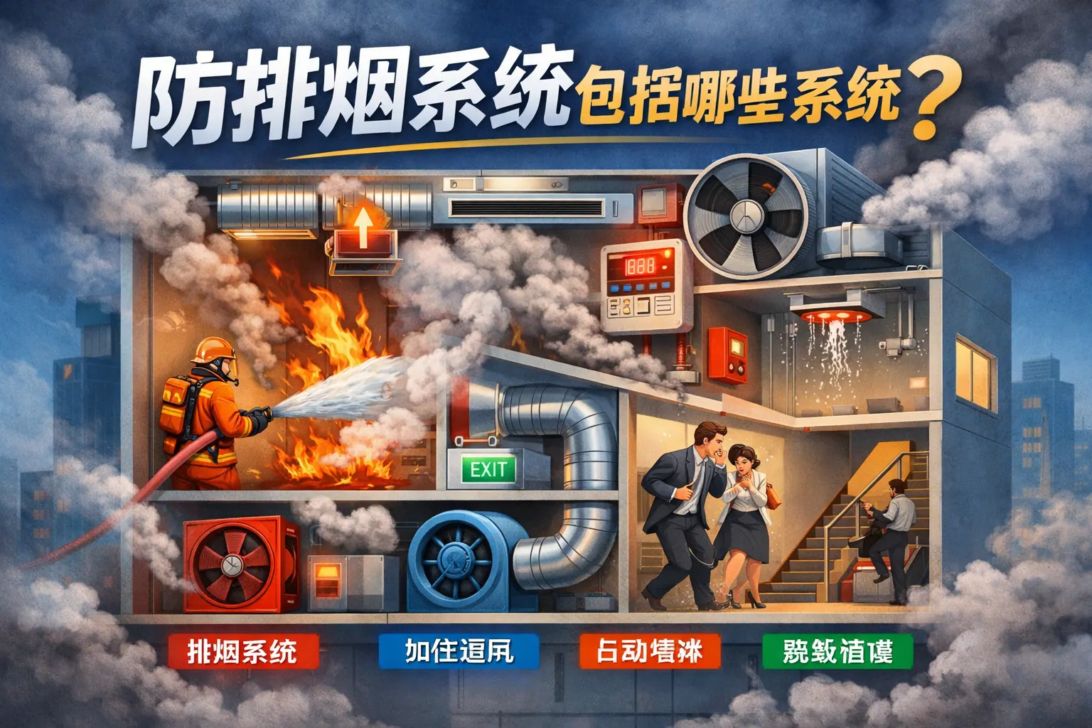 防排烟系统包括哪些系统