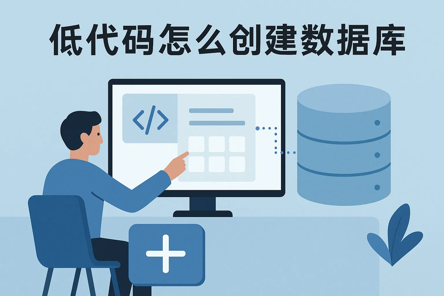 低代码怎么创建数据库