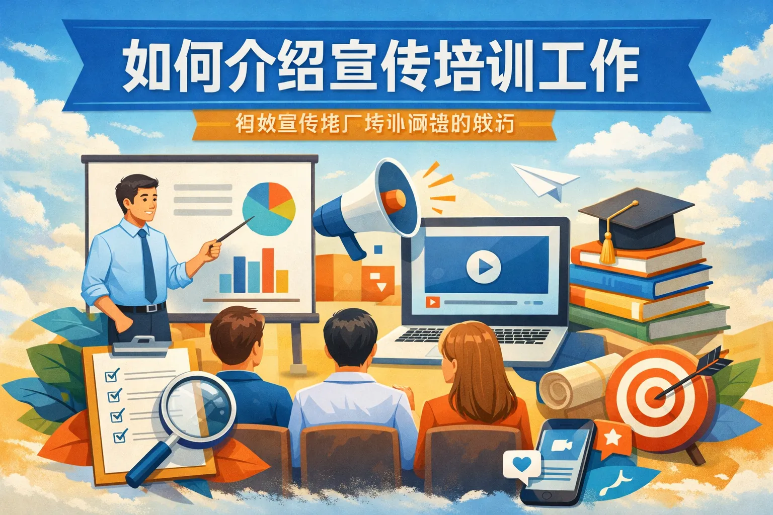 如何介绍宣传培训工作