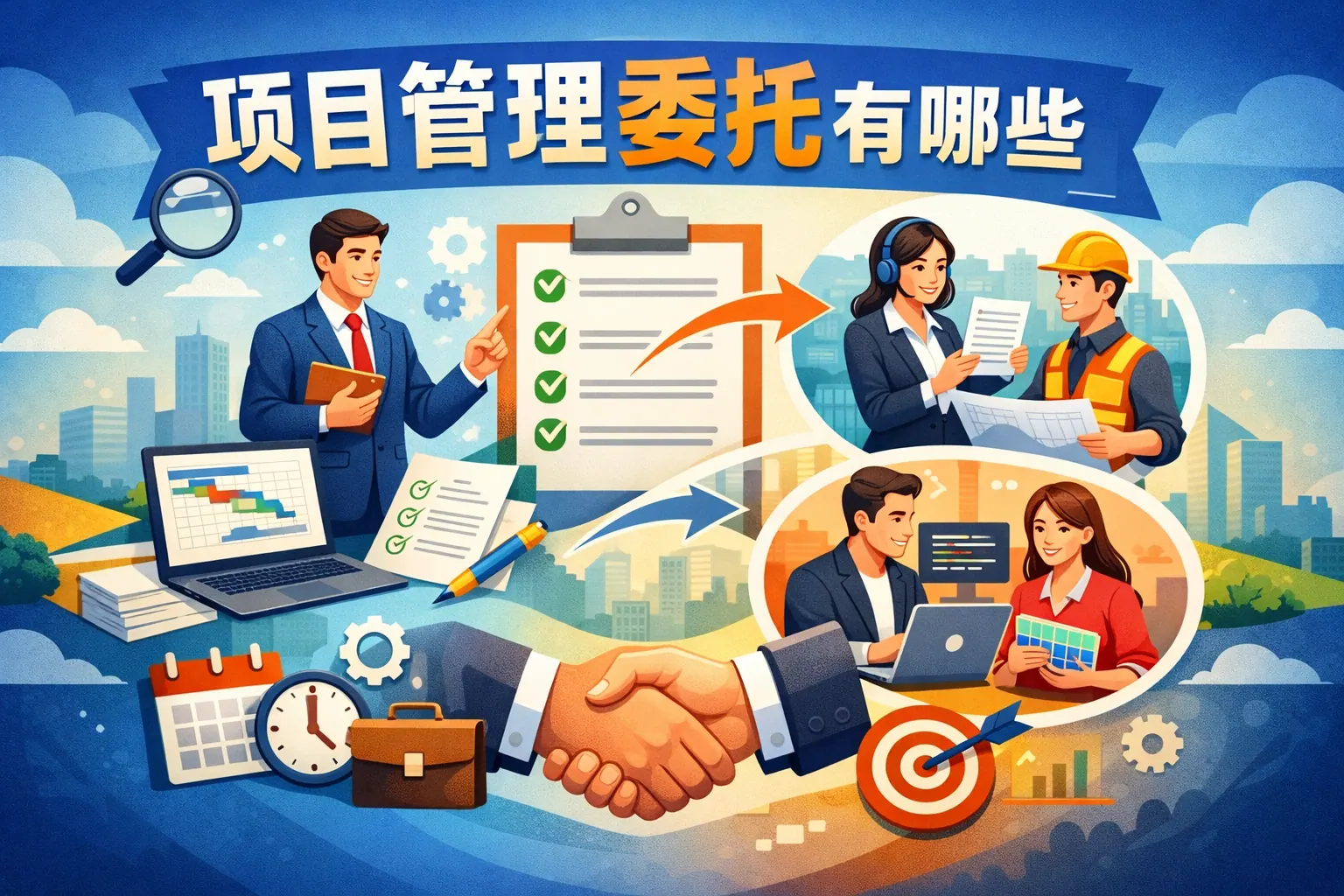 项目管理委托有哪些