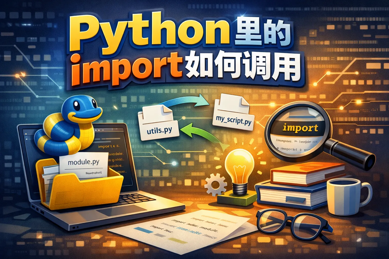 python里的import如何调用