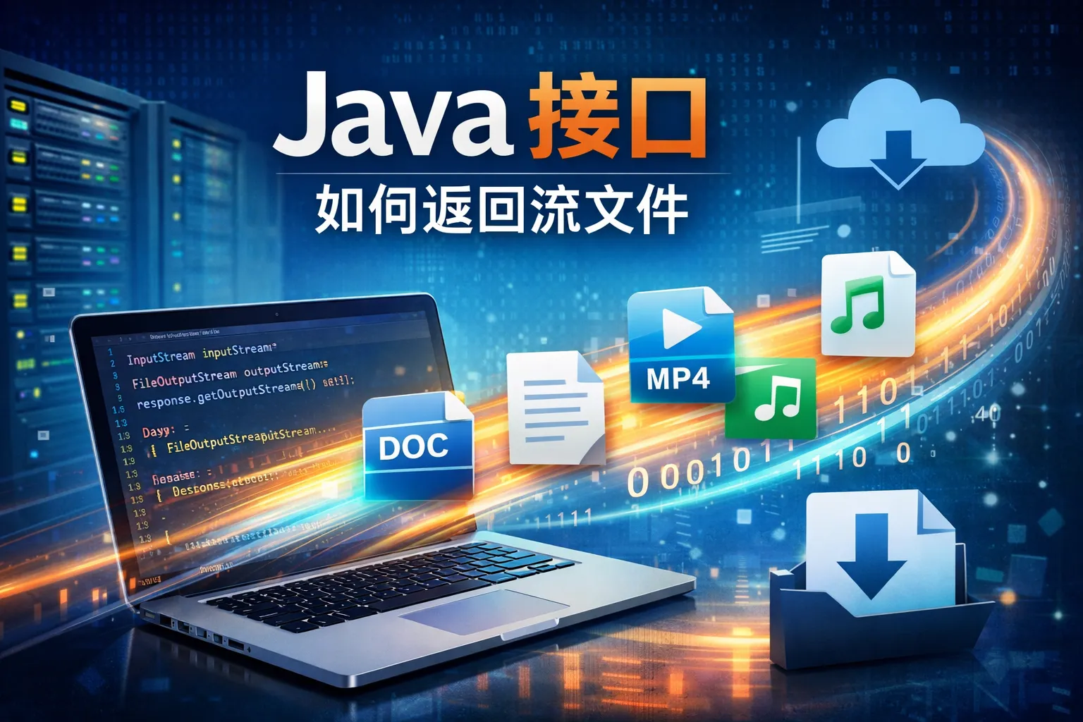 Java接口如何返回流文件