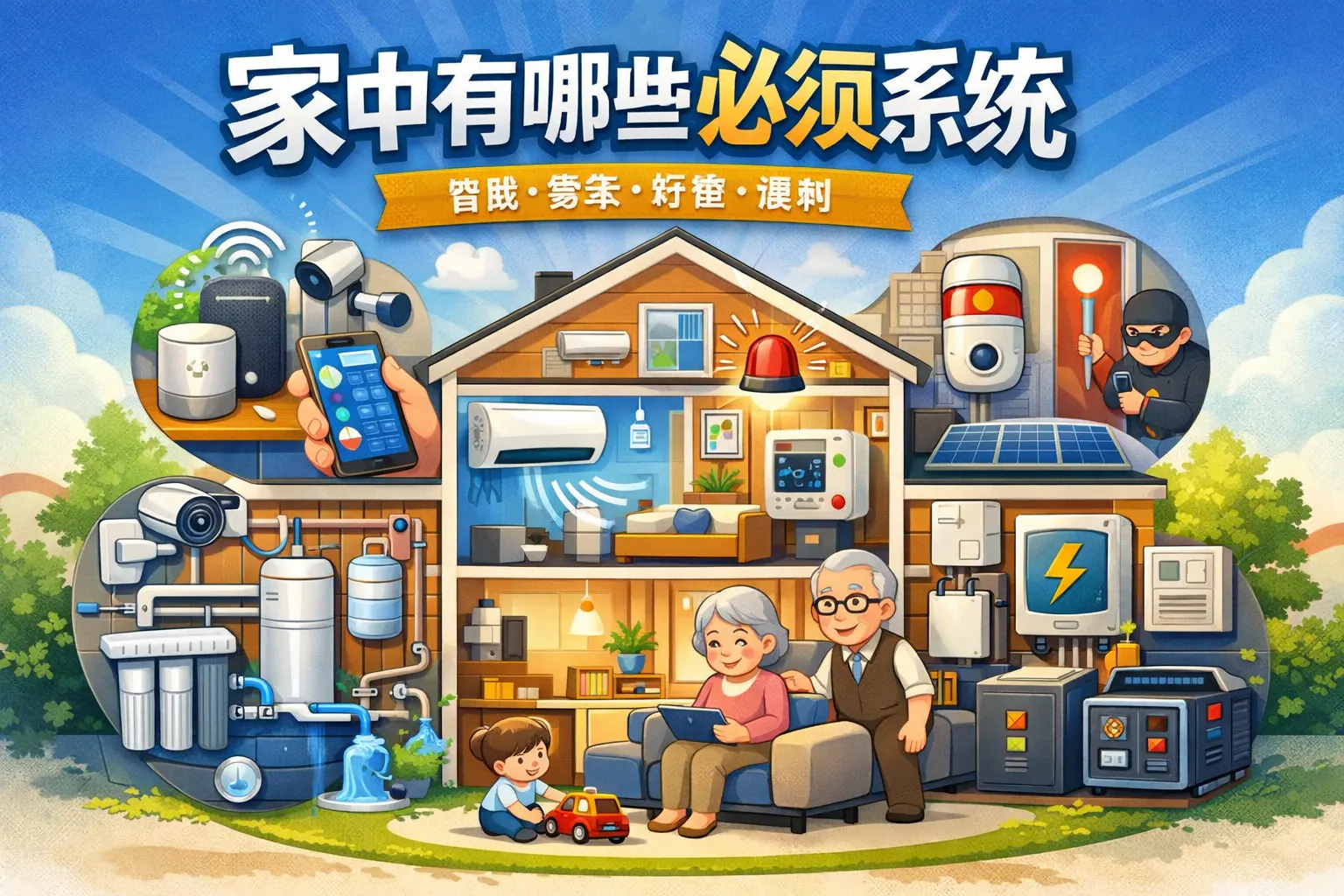 家中有哪些必须系统