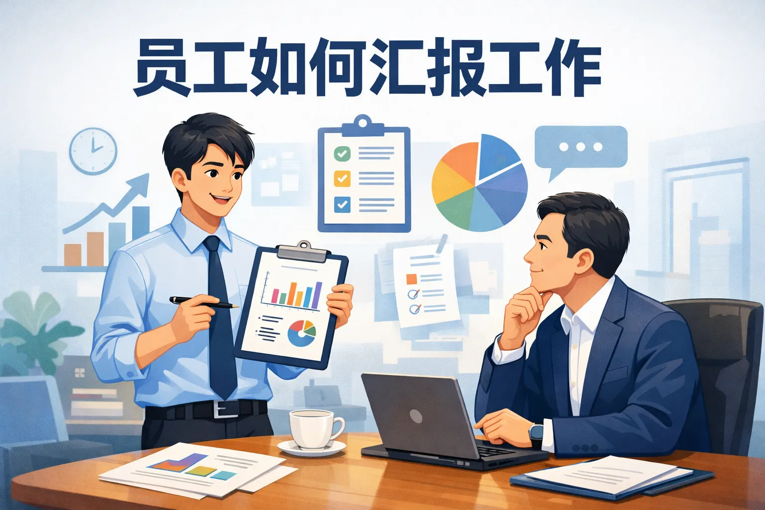 员工如何汇报工作