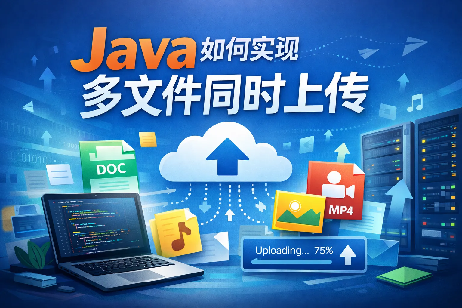 java如何实现多文件同时上传