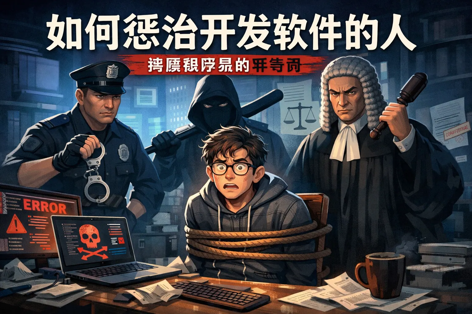 如何惩治开发软件的人