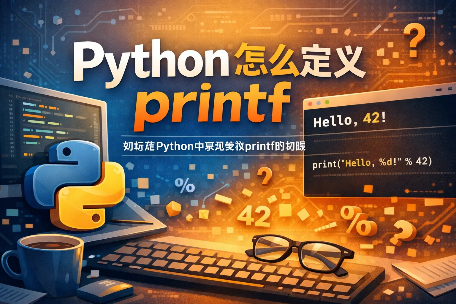 python怎么定义printf