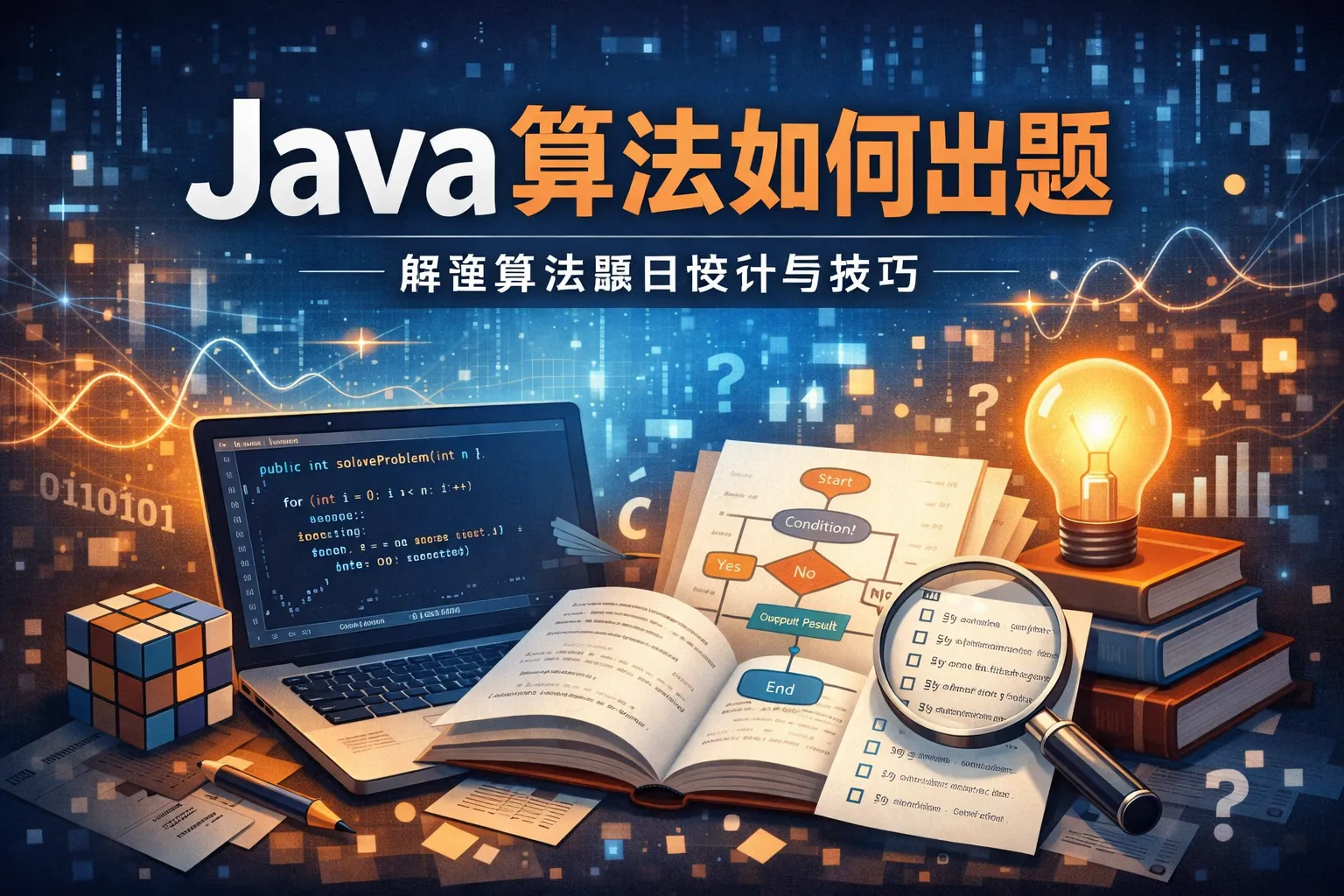 java算法如何出题