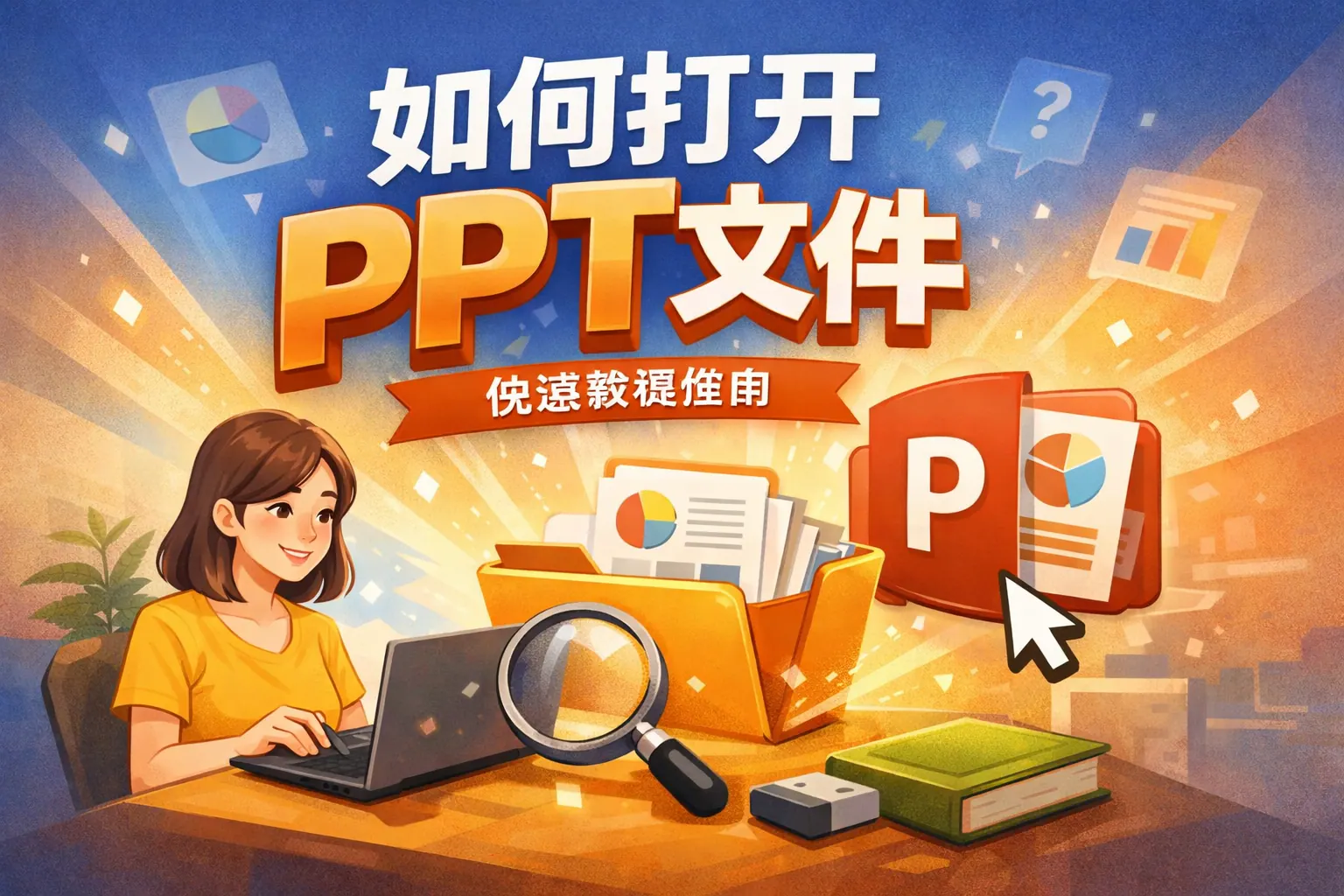 如何打开ppt文件