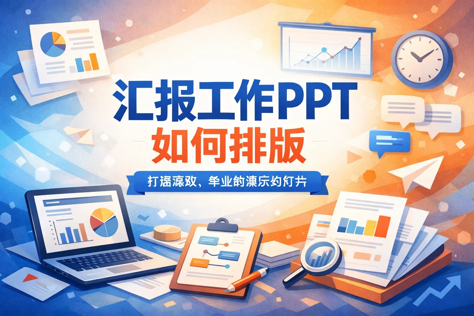 汇报工作ppt如何排版