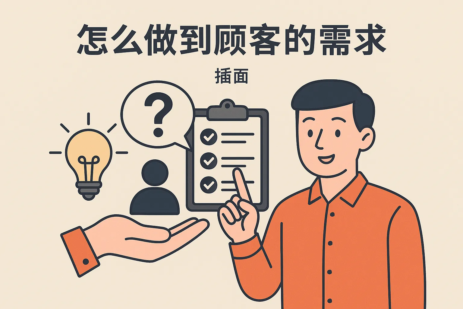 怎么做到顾客的需求