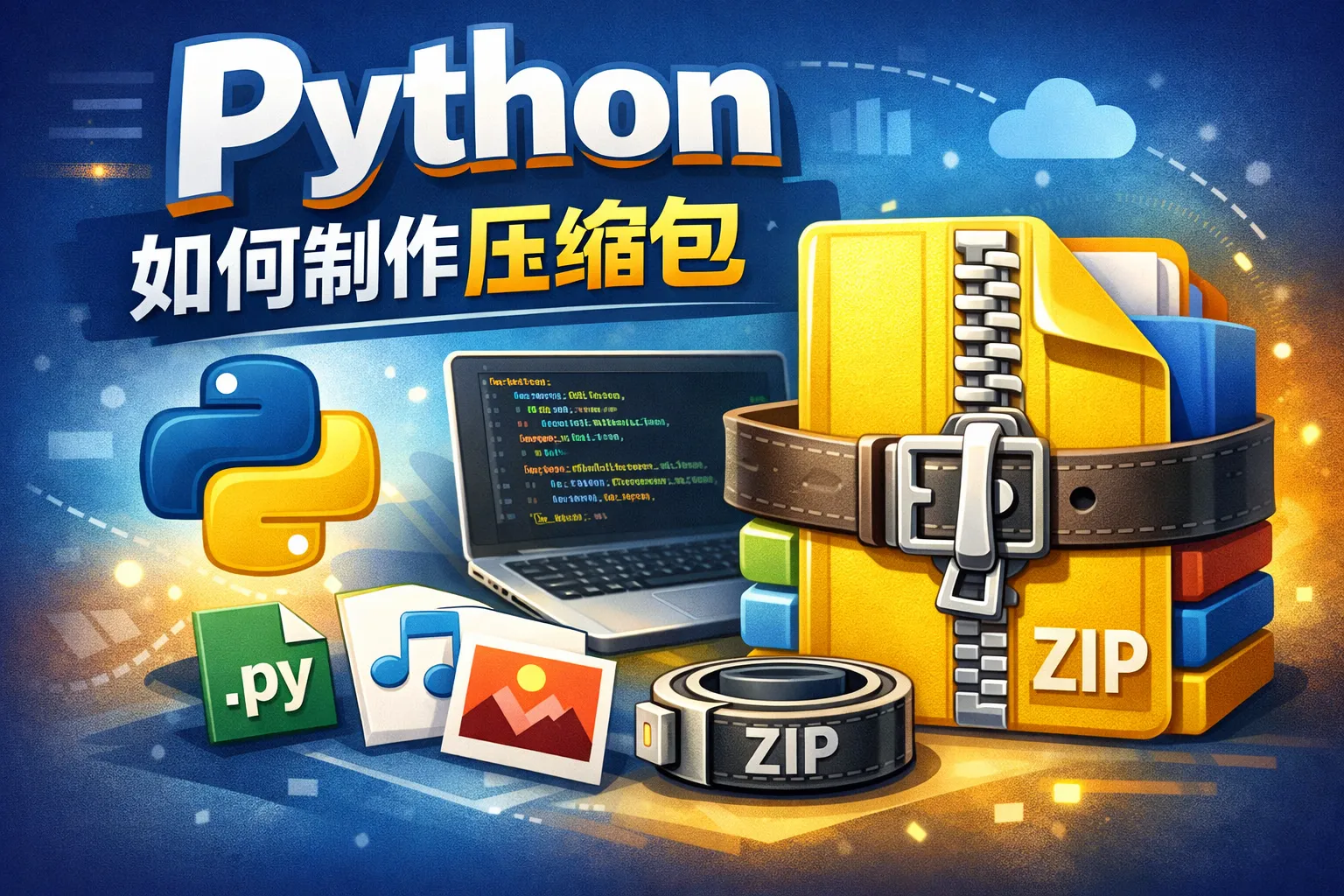 python如何制作压缩包