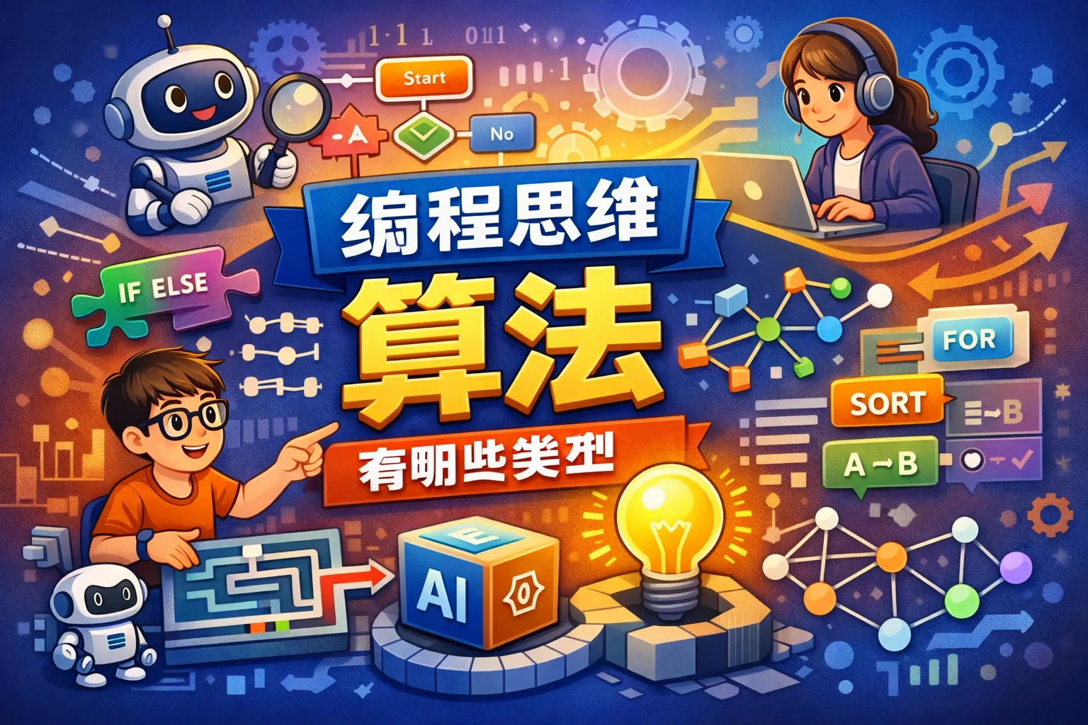 编程思维算法有哪些类型