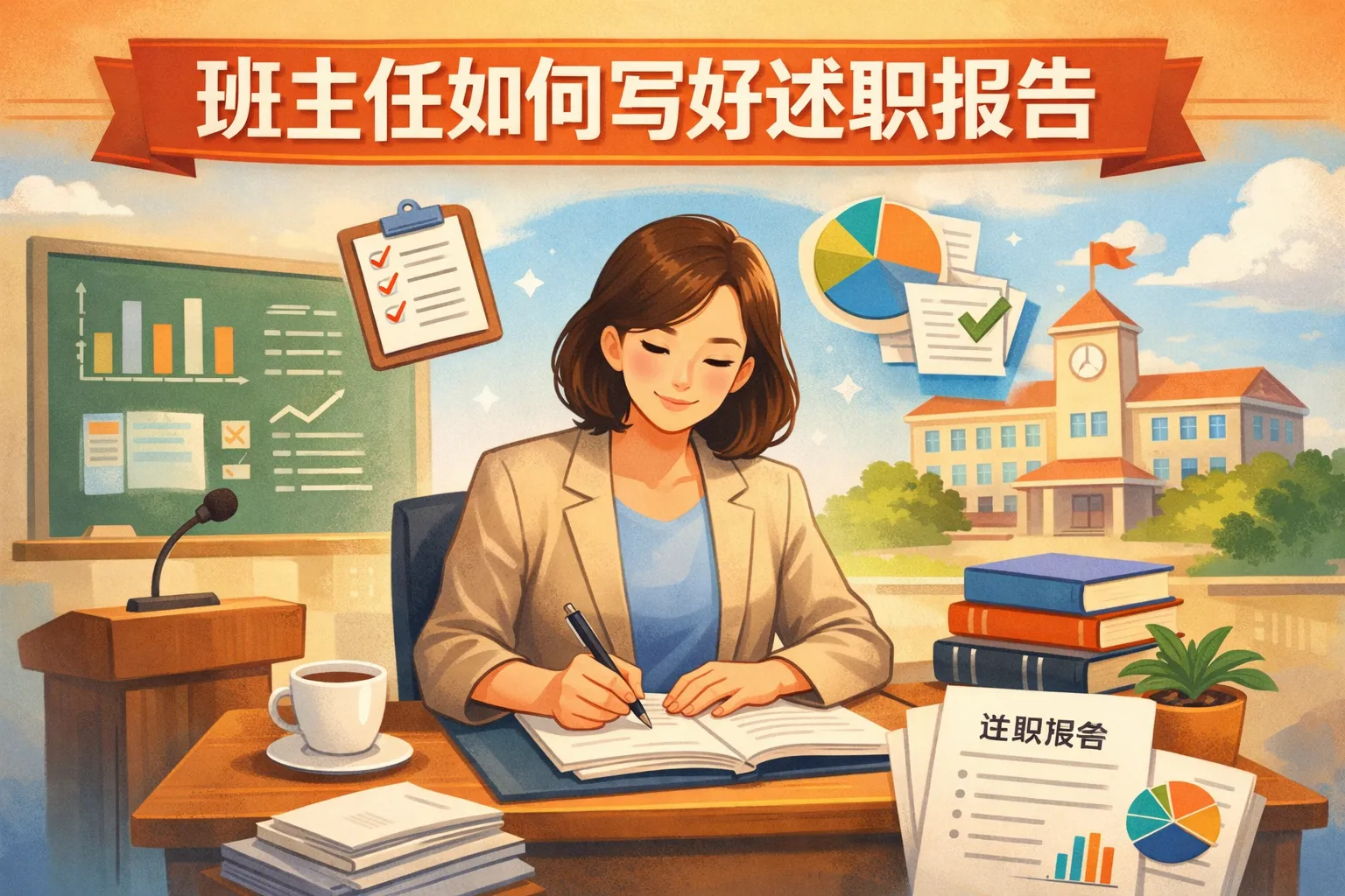 班主任如何写好述职报告