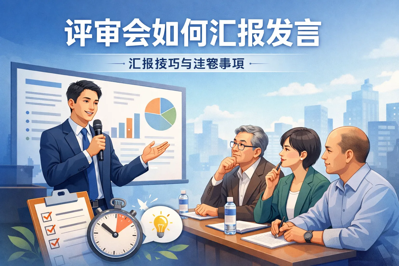 评审会如何汇报发言