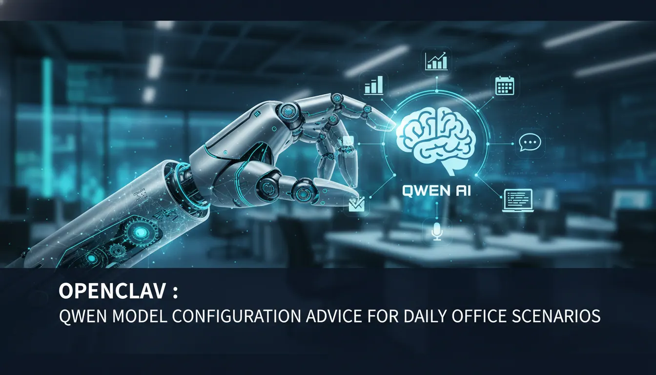 OpenClaw日常办公场景下Qwen模型配置建议