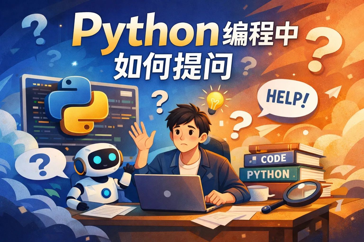 python编程中如何提问
