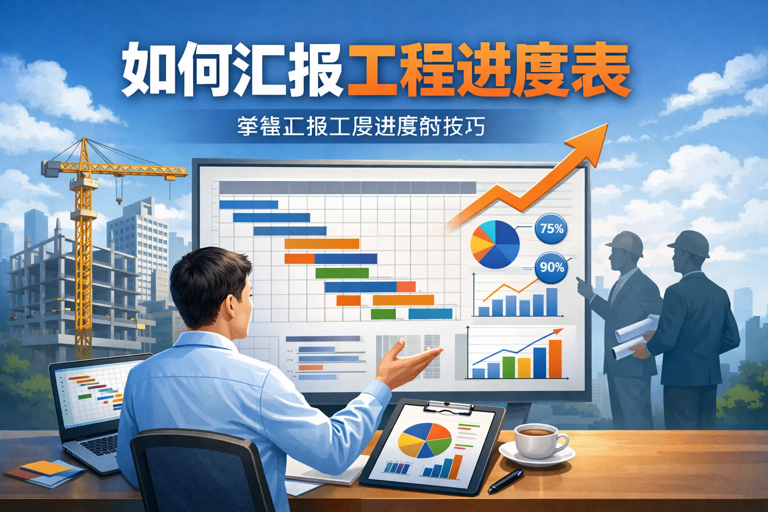 如何汇报工程进度表