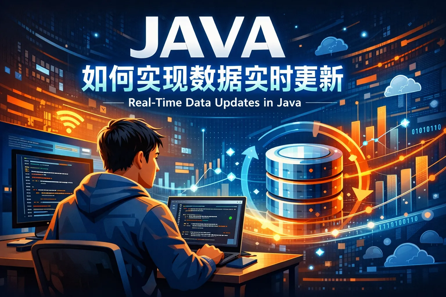 JAVA如何实现数据实时更新