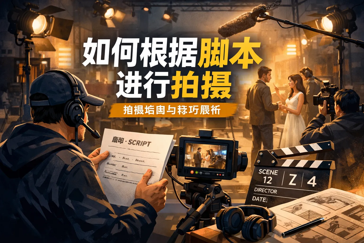 如何根据脚本进行拍摄