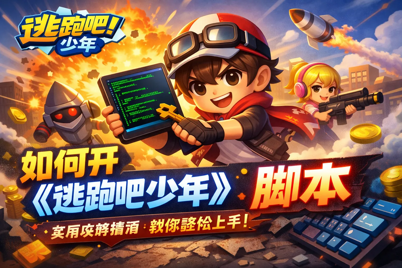 如何开逃跑吧少年脚本