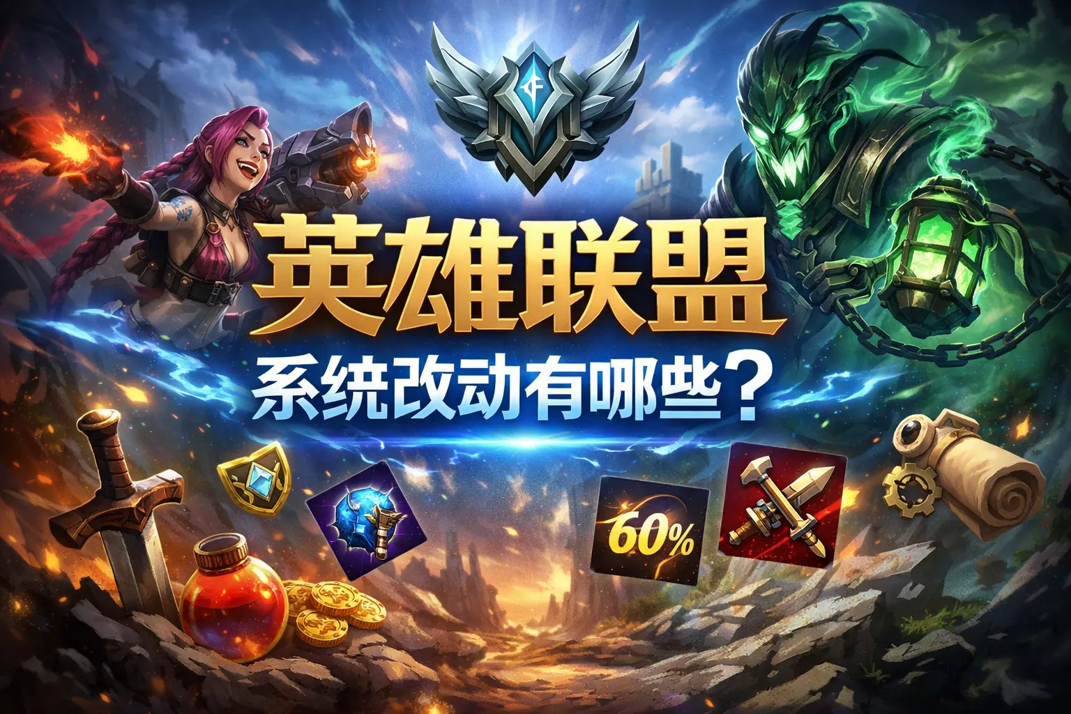 英雄联盟系统改动有哪些