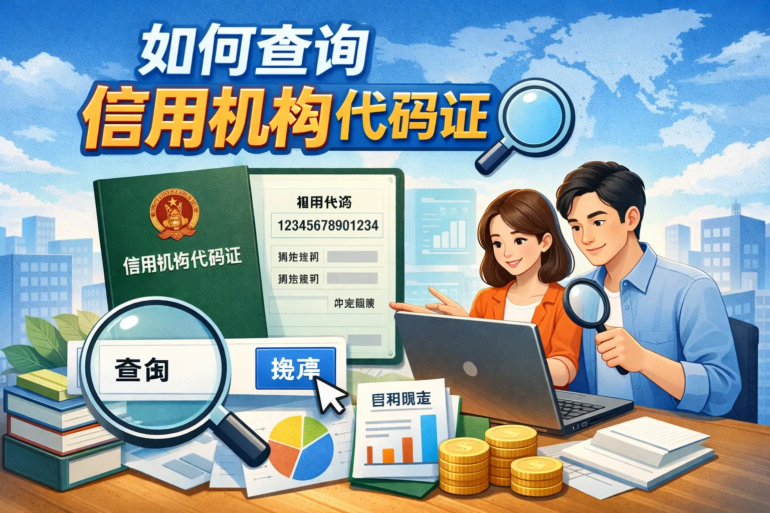 如何查询信用机构代码证