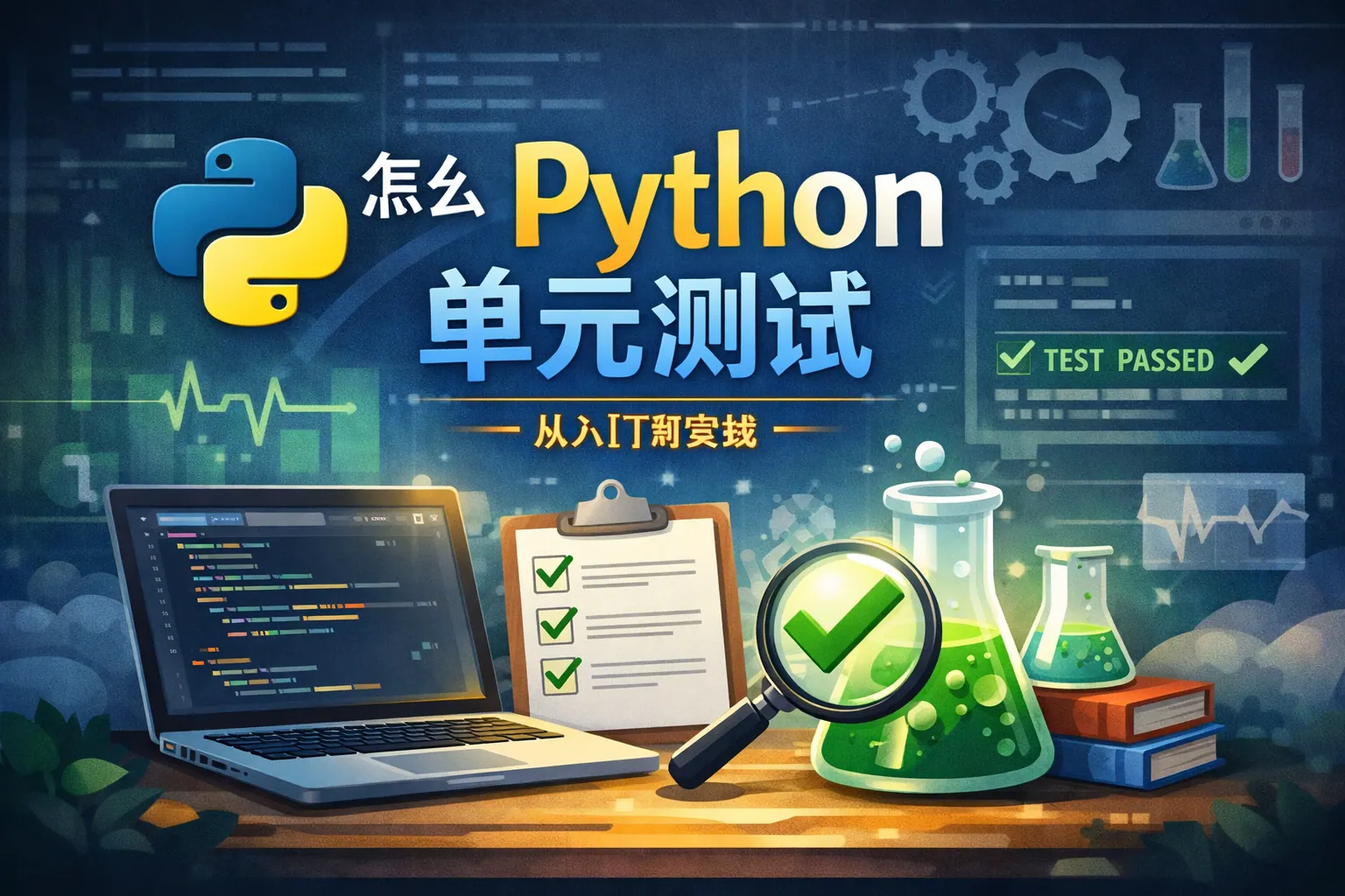 怎么 python 单元测试