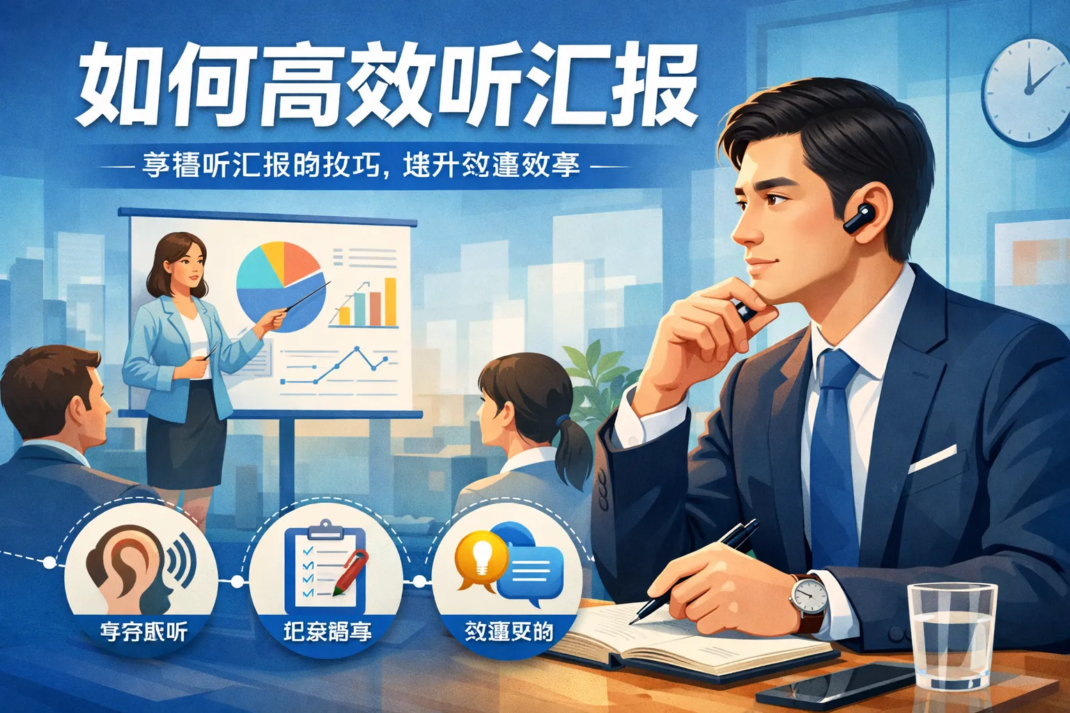 如何高效听汇报