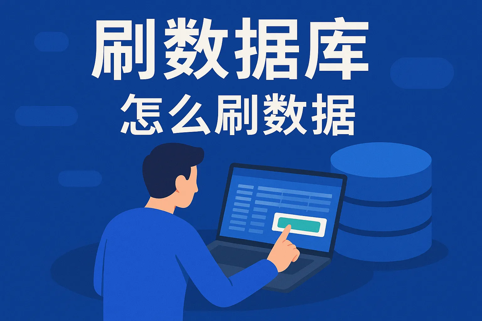 刷数据库怎么刷数据