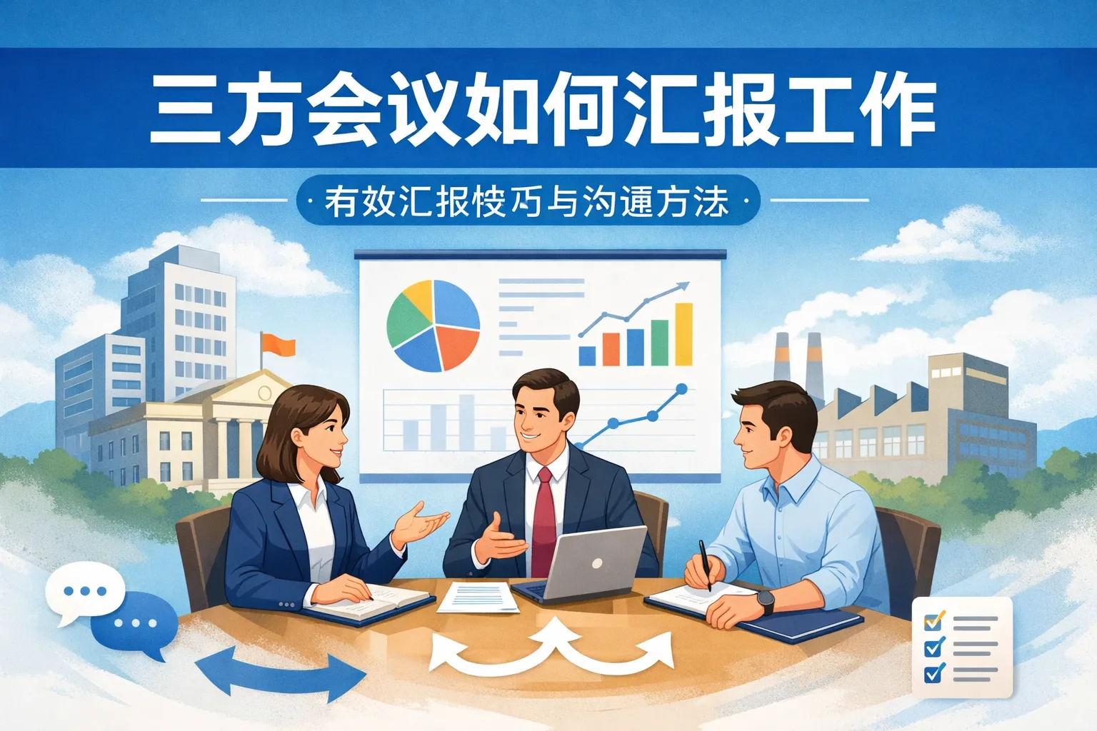 三方会议如何汇报工作