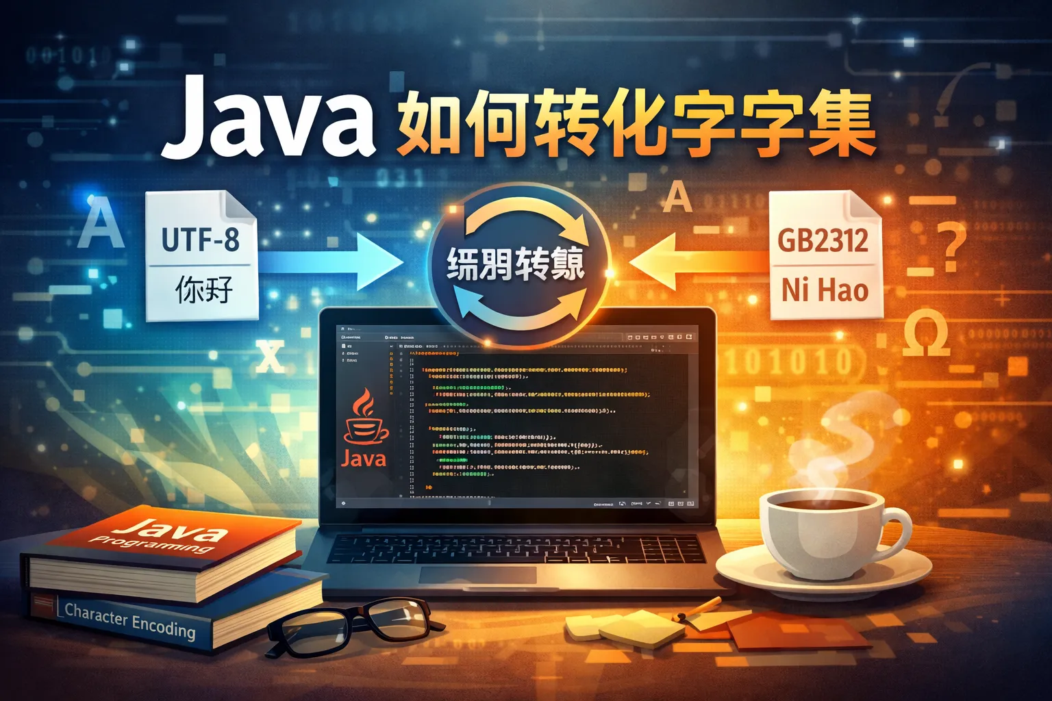 java如何转化字符集