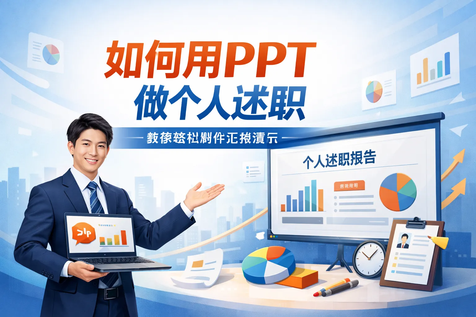 如何用ppt做个人述职