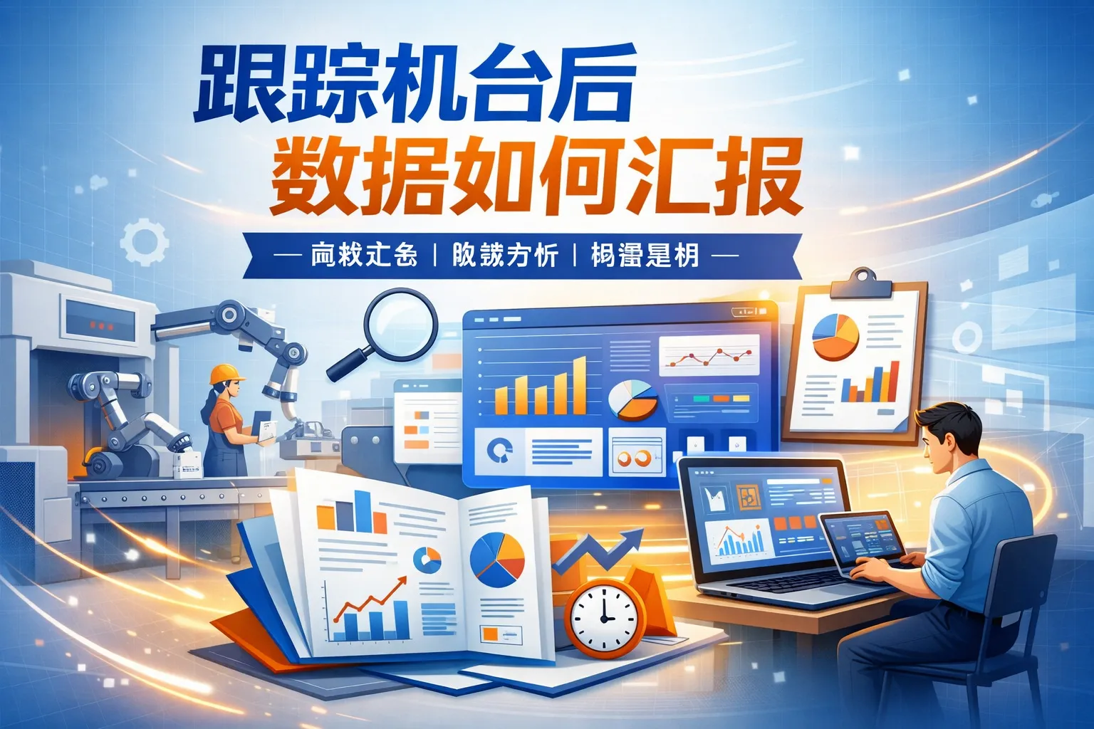 跟踪机台后数据如何汇报