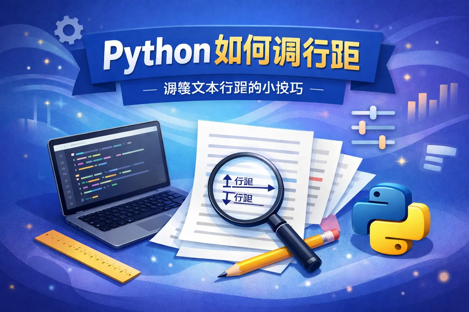 python如何调行距