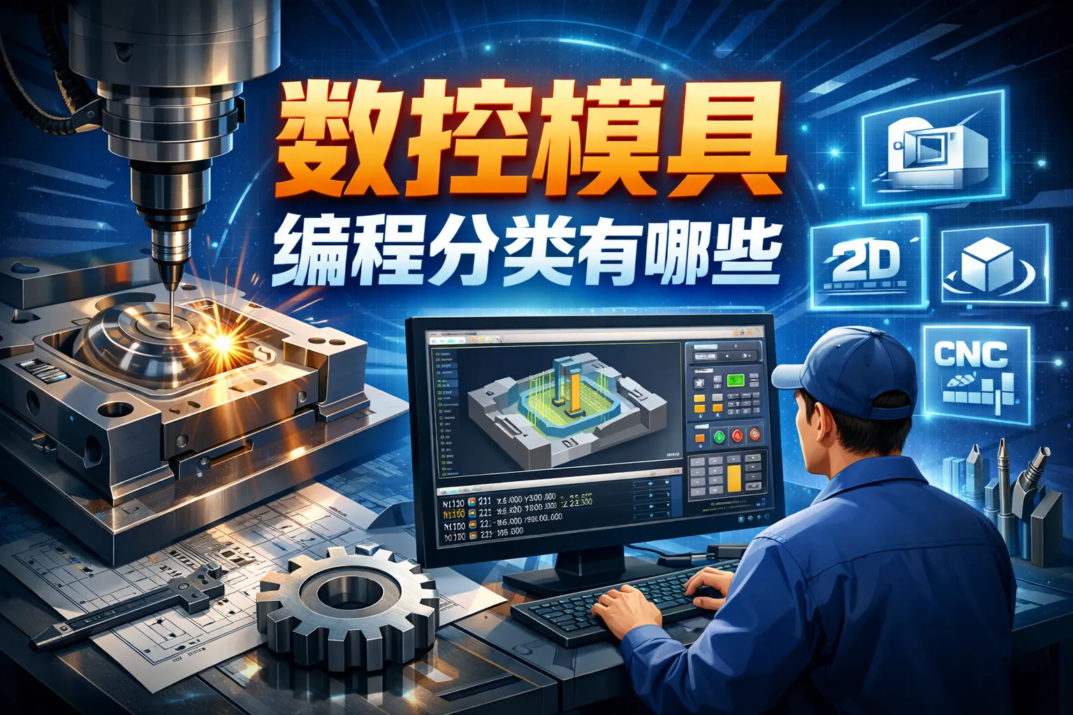 数控模具编程分类有哪些